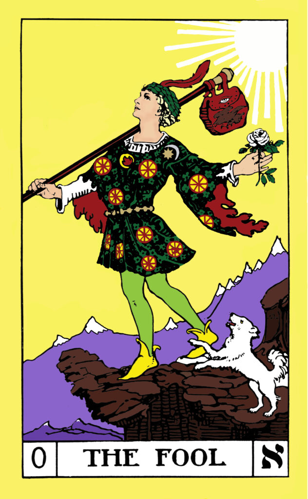 Key 0, The Fool - The Key that lifts depression