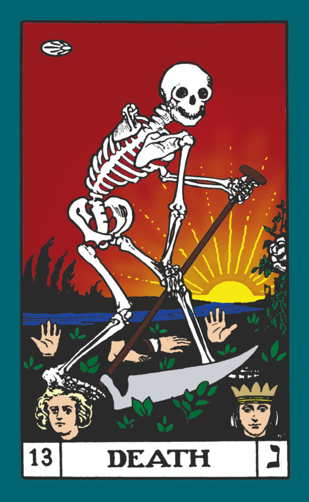 key 13 Death Tarot Card